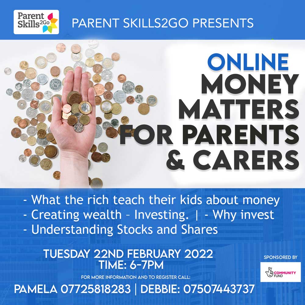 ONLINE MONEY MATTERS FOR PARENTS & CARERS